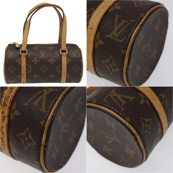 LOUIS VUITTON Monogram Papillon 19 Hand Bag M51389 LV Auth am8000V - Picture 14 of 14